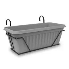 NATIVA - Jardinera Venezia 35 Balcón Gris