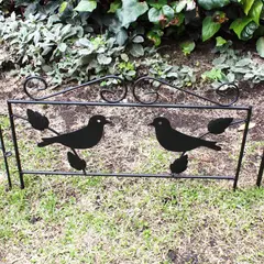 COLMALLAS - Minicerca Decorativa para Jardin de 36 x 46 cm