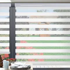 undefined - Sheer Elegance Dark Blanco A La Medida Ancho Entre 130.5-150 cm Alto Entre 165.5-180 cm