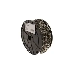 CAMPBELL CHAIN - Rollo de Cadena Acero Inoxidable 0.40 cm X 15.24 M