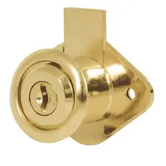 TRUPER - Cerradura Para Mueble Modelo 21 Vertical Latón