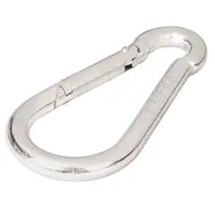 TRUPER - Mosquetón Para Seguro de Gancho 1/2 Pulg Lg 51/2 Pulg