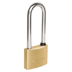 TRUPER - Candado Tipo Italian Latón Gancho Extra Lg 50mm