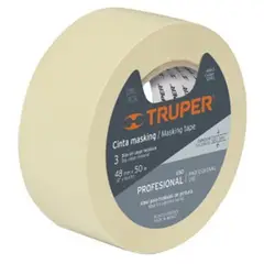 TRUPER - Cinta de Enmascarar 50m Ancho 12mm