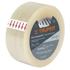 TRUPER - Cinta Transparente 0.050mm de Espesor Long 150m