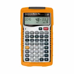 CALCULATED INDUSTRIES - Calculadora Profesional Construction Master Pro para Proyectos de Obra