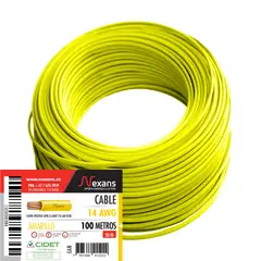 CENTELSA BY NEXANS - Cable N14 100 M Lib/Halog Amarillo Centelsa
