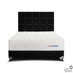 CONFORT VITAL - Combo Colchón Euro 100x190x28cm
