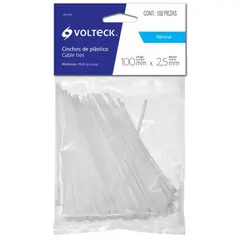 TRUPER - Cinchos Plásticos Tensión 50ib Natural Lg 25cm