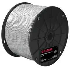 TRUPER - Cables De Acero 7x7 Hilos Rollo 75mts 170kg