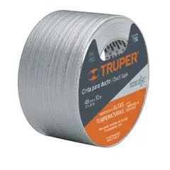 TRUPER - Cinta para Ducto Resiste Altas Temperaturas 30m