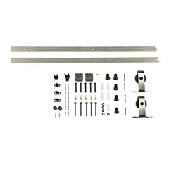 HOLZTEK - Kit Riel Puerta Deslizable Satin