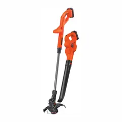 BLACK+DECKER - Cortacésped + Bordeador + Barredor Inalámbrico con 2 Baterías de 20V