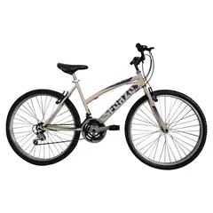 SFORZO - Bicicleta De Montaña Dama R26 18V Talla M Disco Mecánico Beige