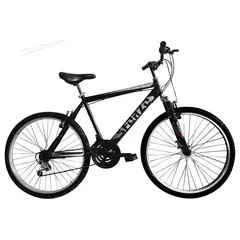SFORZO - Bicicleta De Montaña R26 18V + Suspensión Delantera Negro