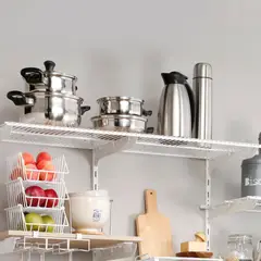 REJIPLAS - Entrepaño Platinum 100x42 cm Plastificado Blanco