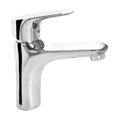 SENSI DACQUA - Grifería Para Lavamanos Monocontrol Baja Brush Gold Vittorio
