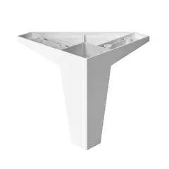 FIXSER - Pata Kompass Abs 100mm Blanco