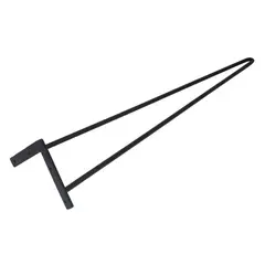 FIXSER - Pata Acero 710Mm Negro