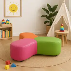 PUFF BOGOTA - Puff Spiner para Niños Multicolor