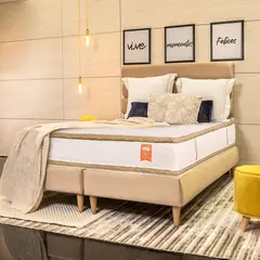 ROMANCE RELAX - Colchón Semidoble Honey Pillow 120X190X29Cm Jacquard