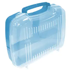 AZOR - Organizador Plástico Wacky Lonch División Azul Claro