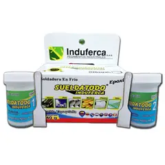 SUELDATODO - Soldadura Epoxica Blanca 40g