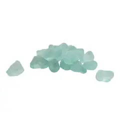 MARRES - Cuarzo Decorativo Vidrio 8 Cm Aguamarina Bolsa