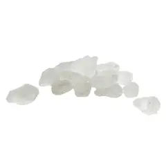 MARRES - Cuarzo Decorativo Vidrio 8 Cm Blanca Bolsa