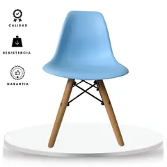 EKONOMODO COLOMBIA - Silla Eames Kids 36X31X56 Azul