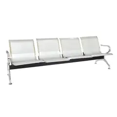 EKONOMODO COLOMBIA - Silla Tamdem 4 Puestos 241X76 Plata