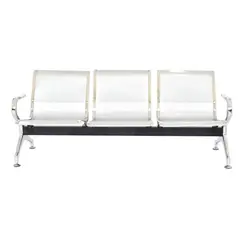 EKONOMODO COLOMBIA - Silla Tamdem 3 Puestos 176X76 Plata