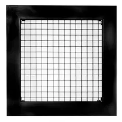 LAMINAIRE - Rejilla Ventilación Aluminio Tipo Cubo 15X15 Negro