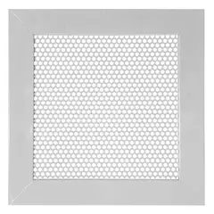 LAMINAIRE - Rejilla Ventilación Aluminio Perforada Redonda 20X20 Gris