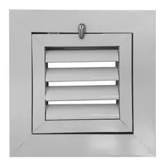 LAMINAIRE - Rejilla Vent Aluminio Persi Aleta Fija 25X25 Gris