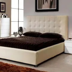 EKONOMODO COLOMBIA - Combo Ilusión Colchón Queen + Espaldar + Base Cama Camel