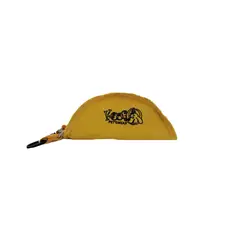 SOLEPET - Recipiente Para Mascotas Plegable Cremallera Y Mosquetón Color Amarillo