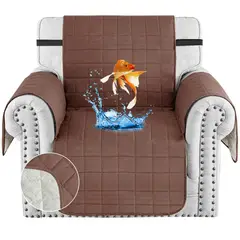 KARYTEX - Protector de Sofá 1 Puesto Chocolate - Camel