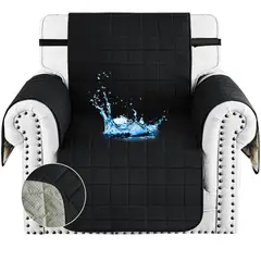 KARYTEX - Protector de Sofá 1 Puesto Negro - Gris