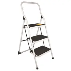 PRETUL - Escalera 1.2 m 3 P Tubular Plegable 91 kg