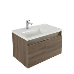 CORONA - Mueble de Baño Milan con lavamanos Pountus 80 cm