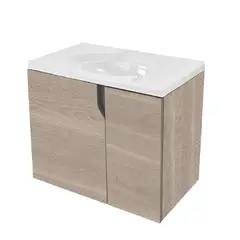 CORONA - Mueble De Baño Elipse Vital 80 cm con Lavamanos