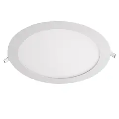DAIRU - Panel Led Empotrado Redondo 1600 Lumenes 24w Luz Calida Certificado
