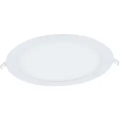 DAIRU - Panel Led Empotrado Redondo 1350 Lúmenes 18w Luz Fría Certificado