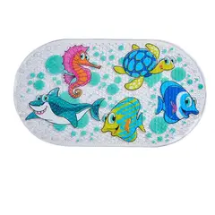 JUST HOME COLLECTION - Tapete Baño Antideslizante Infantil Surtido 37x77 Cm