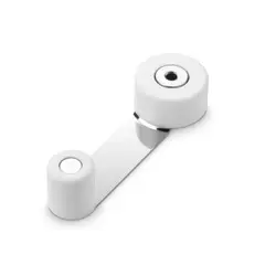 INOFIX - Tope Retenedor Giratorio Metal Blanco