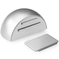 INOFIX - Tope Puerta Medialuna Magnético Cromo