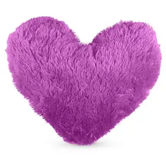 BANZAY - Cojín Corazon Purpura