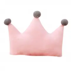 BANZAY - Cojín Corona Rosado