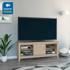 RTA DESIGN - Mesa para TV Essential 65 Pulgadas Rovere